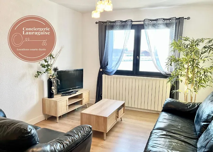 Appartement Du Bassin - Central Avec Garage Prive